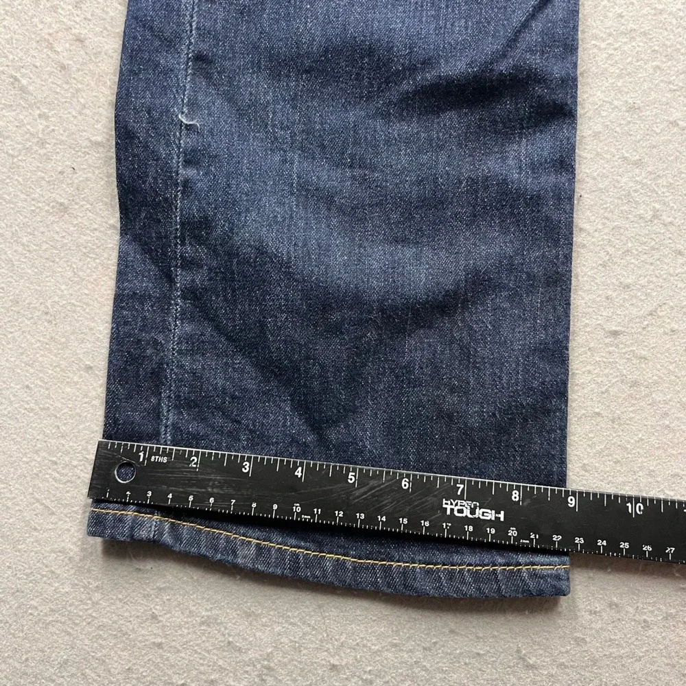 Levis 527 Slim Bootcut Jeans Mens W30 L32 Dark Wash Denim Blue 05527-0698
